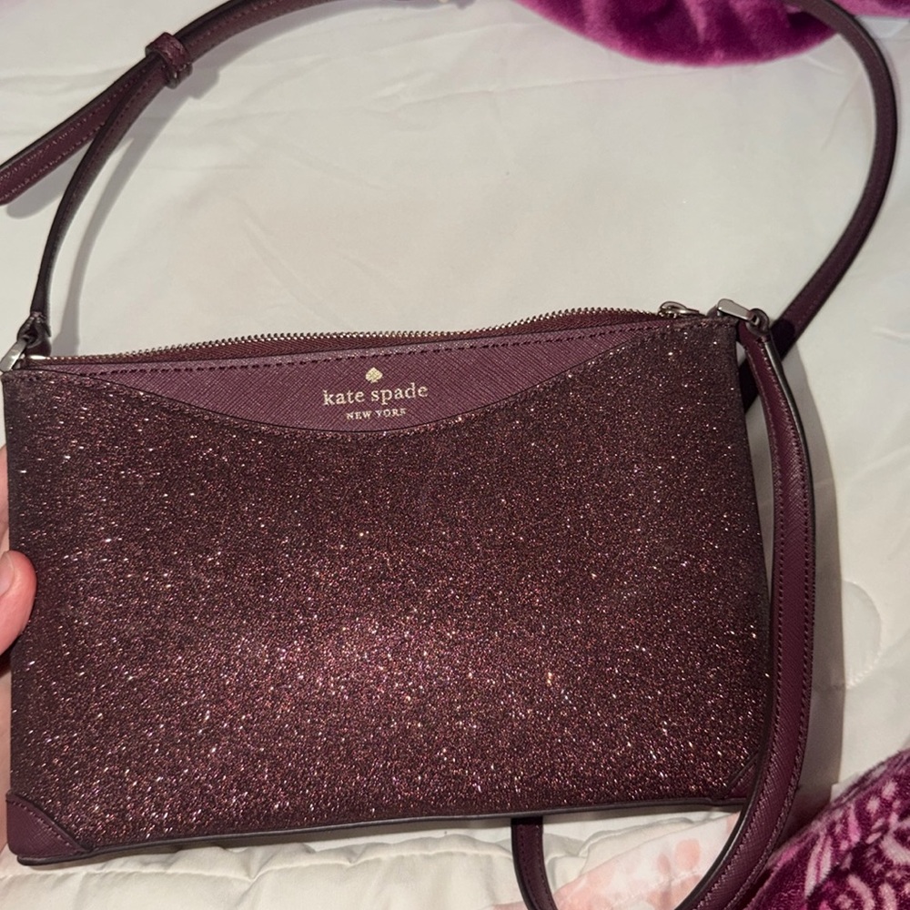 Kate spade glitter crossbody bag